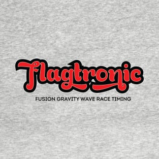 flagtronic fusion gravity wave race timing T-Shirt